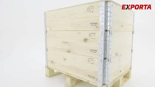 Wooden Pallet Collars - Exporta