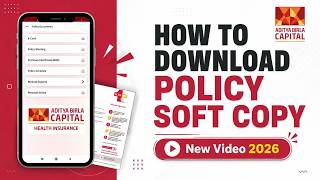 How To Download Aditya Birla Health Insurance Policy Soft Copy | Online | Step By Step 2026 screenshot 4