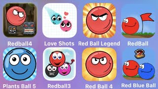 BRed Ball,Love Balls,Red Ball Legend,Red Ball 1,Plants Ball 5,Red Ball 3,Red Ball 4,Red Blue Balls screenshot 5