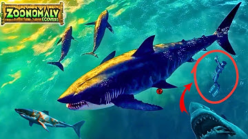 What If MEGALODON Never Stopped EVOLVING? 😱🦈 | Zoonomaly Theme Song