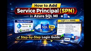 How to Add Service Principal (SPN) in Azure SQL MI and Login from SSMS