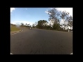 Holly (10) Wet - Dry - Wet Go Kart race with 1st corner crash! CCKC. Sep 13