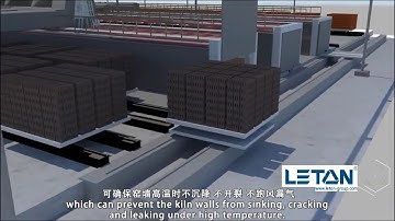 China Letongroup Modular assemble type tunnel kiln