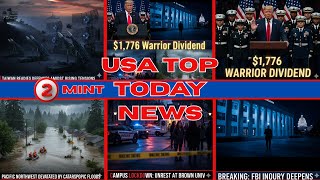 “Latest U.S. Headlines: Floods, FBI Shakeup & Trump’s Warrior Dividend #breakingnews #usa #news