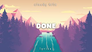 Nova Miller - done (Lyrics)