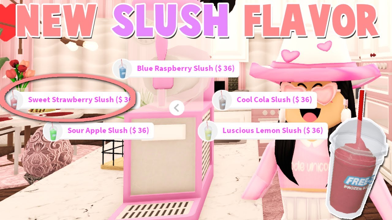 SECRET MINI Bloxburg UPDATE! *NEW Slushy Flavor* YouTube