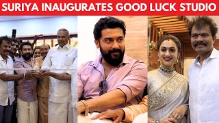 Suriya Inaugurates The Director Hari Preethas Good Luck Studio
