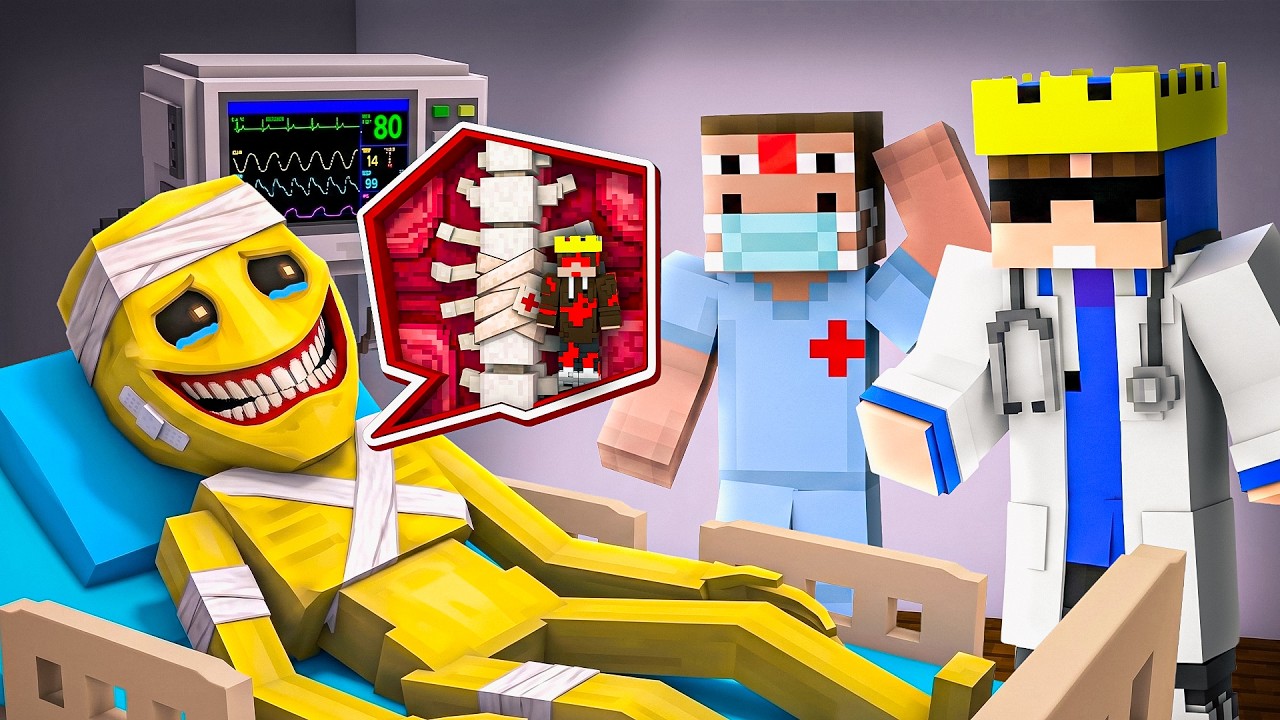 I Opened a Hospital For Verity in Minecraft