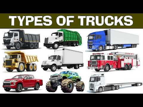 Different Types of Trucks  - General Knowledge for Kids I  #Pebbleslive