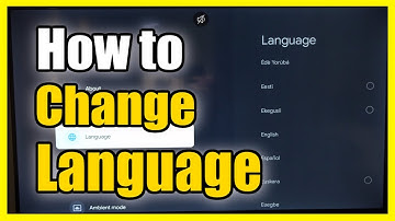 How to Change the Language back to English on Chromecast with Google TV (Fast Method)
