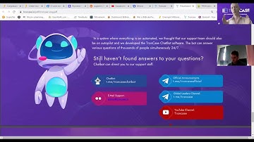 Troncase live zoom event 21 02 2021 Afternoon edition