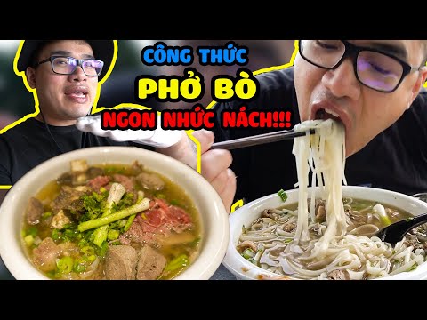 Hướng dẫn từng bước làm PHỞ BÒ để có nước dùng đậm đà ngon như ở quán