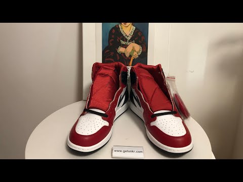 Sneaker Air Jordan 1 Retro High OG Satin Red