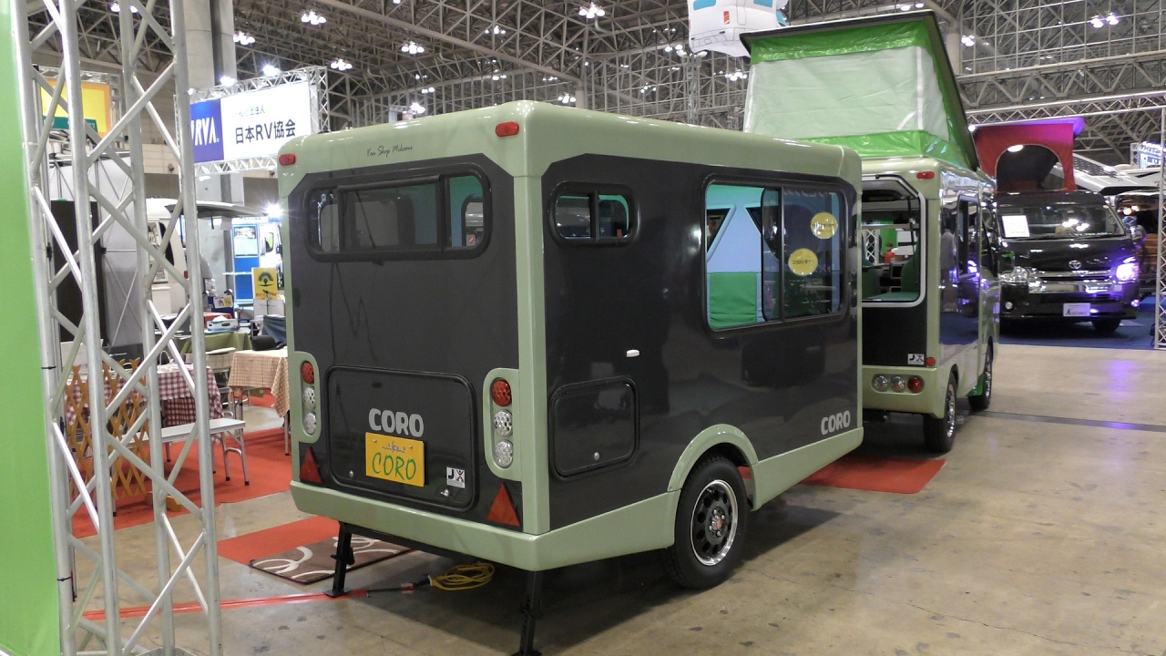 4k動画 17年最新型 軽キャンピングカー 軽自動車 Tentmushi テントむし 車中泊 オートキャンプ Japan Camping Car Show Youtube