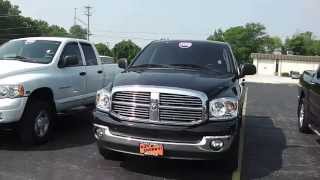 2008 Dodge Ram 1500 Truck Quad Cab Black for sale Dayton Troy Piqua Sidney Ohio - CP13564T
