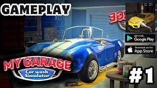 My Garage - Car Wash Simulator - Gameplay Walkthrough (Android, iOS) | #jerryisgaming #1 screenshot 1