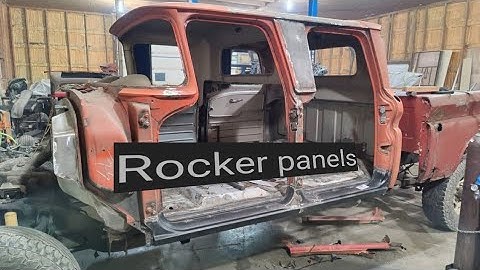 Project Kermit 1962 c20 crew cab Rocker panels
