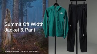 Summit Series Off Width Jacket & Pant The North Face
