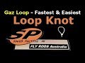 Gaz loop  the fastest  easiest adjustable fishing loop knot ever 