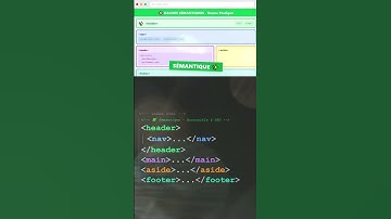 ❌ Arrêtez les DIVs ! (Faites ça pour le SEO) 🚀 Alternative: ❌ Div Soup vs ✅ HTML Sémantique (En 30s)