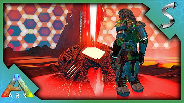 ONE OF THE BIGGEST CHALLENGES WE HAVE FACED! SOLOING THE TEK CAVE! - Ultimate Ark [E39 - The Island]