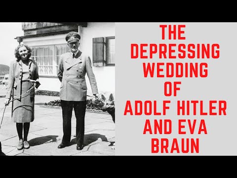 The Depressing Wedding Of Adolf Hitler And Eva Braun