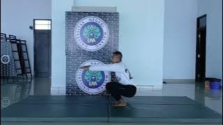 Belajar Guling Depan Belakang dan Loncat Harimau