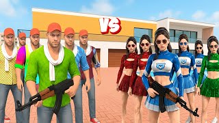Jack Colourful Gang Vs Riya Colourful Gang Fight 😱💥 Indian Theft Aura Simulator 🤩 Aryan Gamerz
