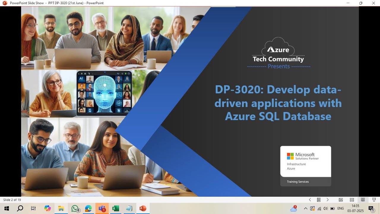 DP-3020: Develop data-driven applications with Azure SQL Database (Part ...