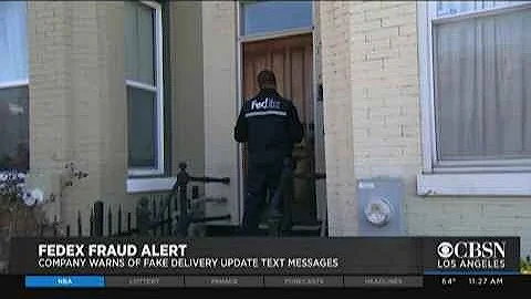 FedEx, Amazon Warn About Text Message Scam