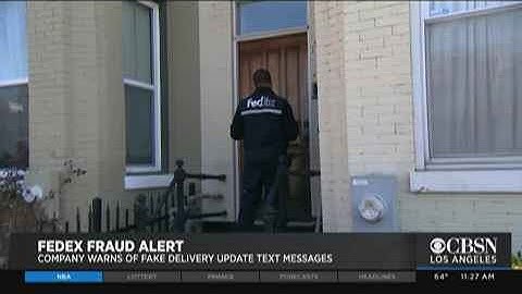 FedEx, Amazon Warn About Text Message Scam