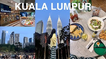 Kuala Lumpur | 2 Day itinerary, Cafes, malls, sight seeing, local food | Malaysia vlog