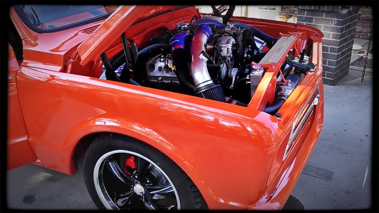 1967 Chevy C10 Duramax Swap - YouTube