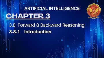 3.8.1 Introduction | Forward & Backward Reasoning | Chapter 3 | IT504 | AI | RGPV