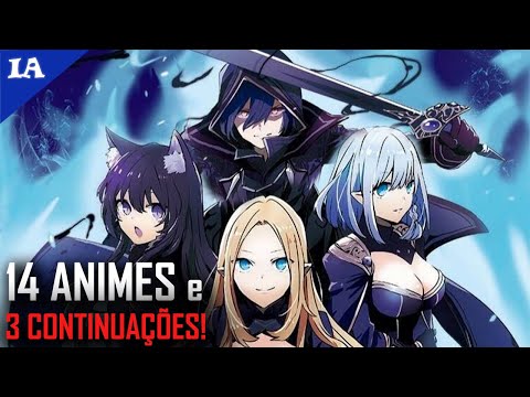 14 NOVOS ANIMES e 3 CONTINUAÇÕES ANUNCIADAS! 14 NOVOS ANIMES e 3 CONTINUAÇÕES ANUNCIADAS!