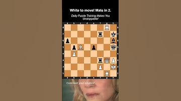65 Chess Daily Puzzle #ChessPuzzle