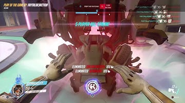 Overwatch: Quad Feed with Every Character Ep 4