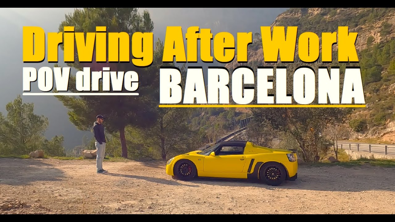 DRIVING AFTER WORK | OPEL SPEEDSTER | POV DRIVE | 4K | ASMR | VX220 