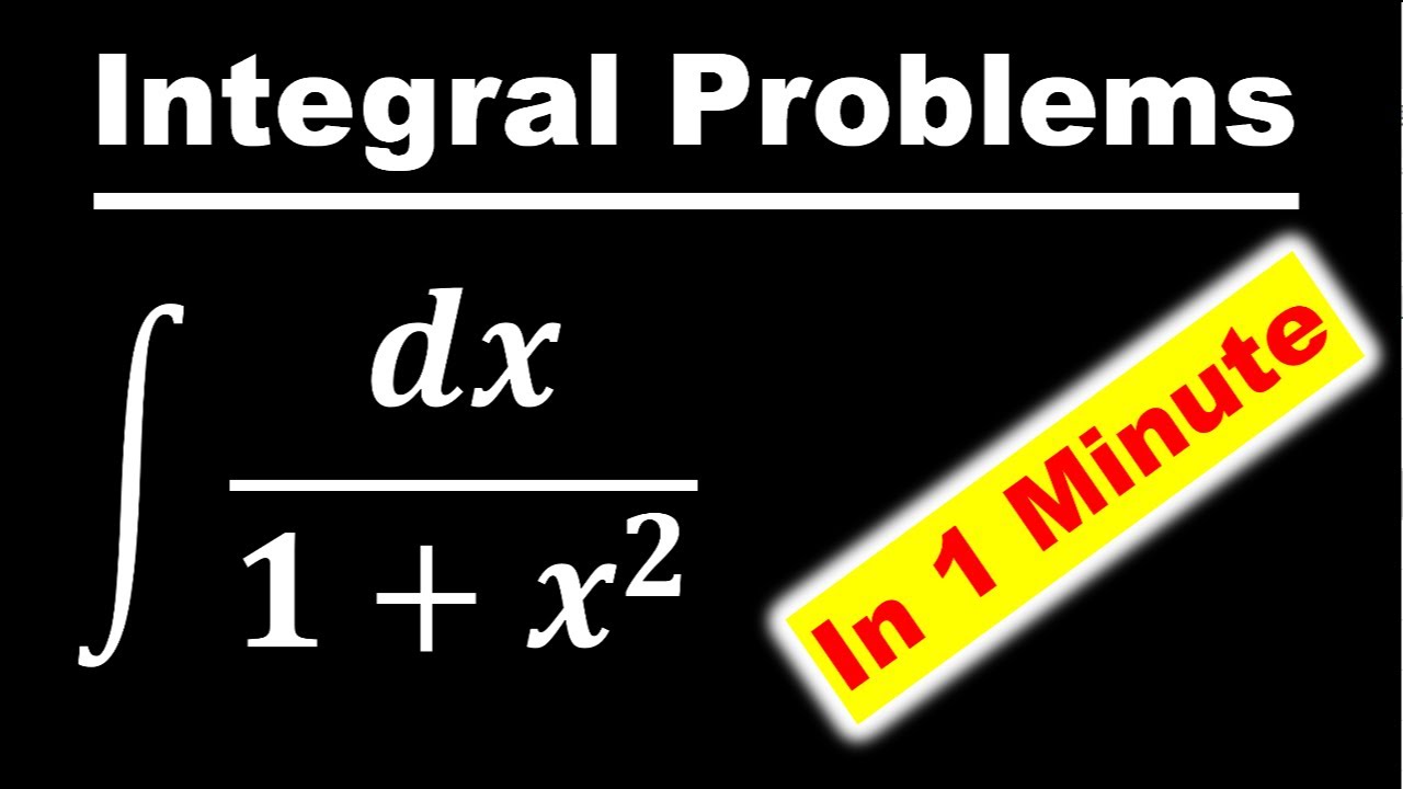 Integral Of1 1 x 2 Integration Of Dx 1 x 2 Calculus integral-of1-1-x-2-integration-of-dx-1-x-2-calculus