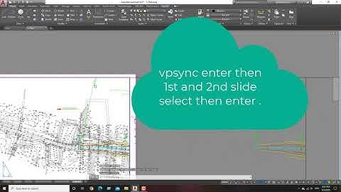 align space. synchronize viewports autocad how to create layout