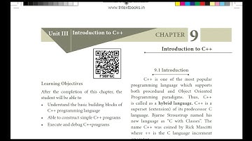 CLASS 11 COMPUTER SCIENCE CHAPTER-9 (PART 1 INTRODUCTION TO C++) IN TAMIL