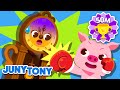 Hickory Dickory Dock 🕰 | The Clock Song | Nursery Rhymes for Kids | Preschool Songs | JunyTony