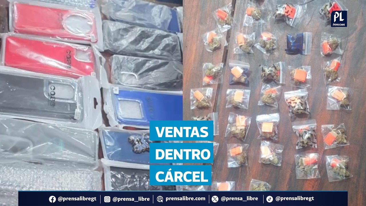 Descubren “tienda” de reo en Pavón: vendía celulares y kits de reparación