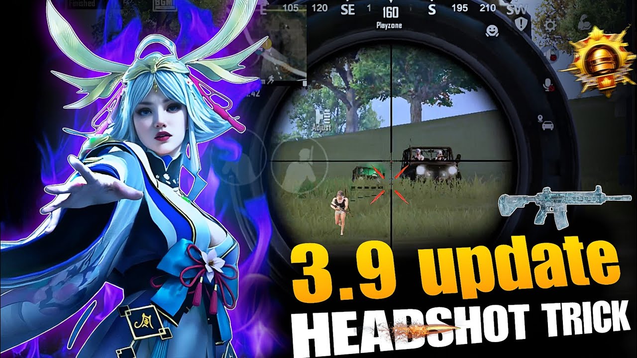 Bgmi bullet Traking settings 3.9 update 😱 bgmi 3.9 bullet track setting 