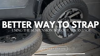 The Better Way To Strap Down Your Golf Cart on a Trailer