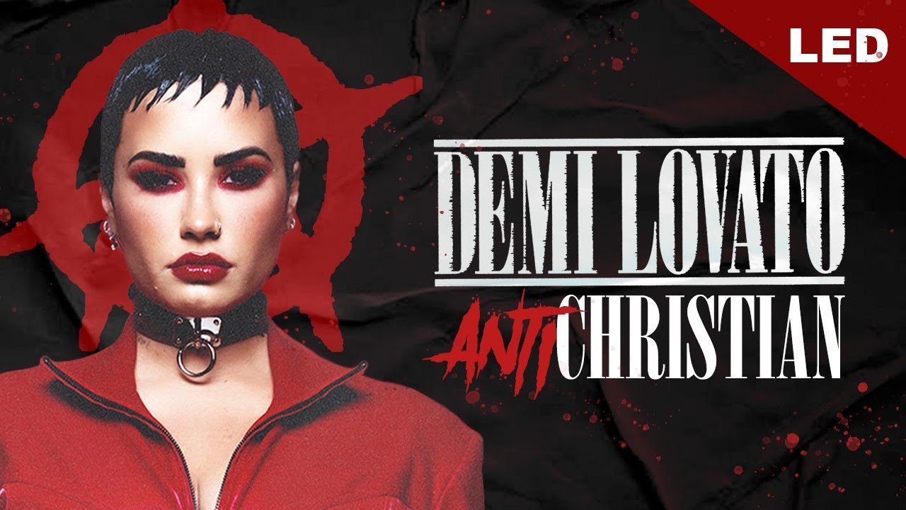 NEW Demi Lovato Anti-Christian Holy Album | Reaction illuminati Breakdown – EAT ME & The Serpent