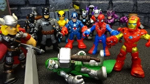 Marvel Avengers Imaginext The Power of Doom Part 4 Stop Motion
