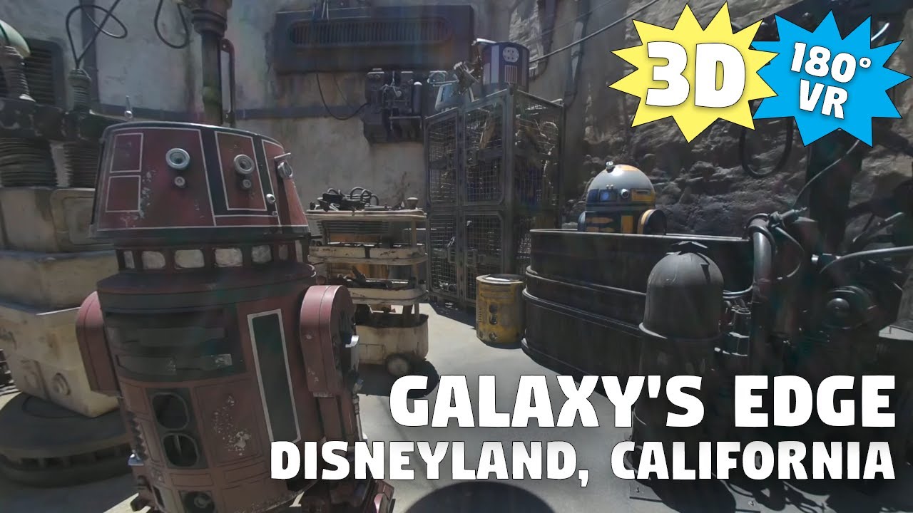 [3D VR] Disneyland - Star Wars Galaxy's Edge - Explore