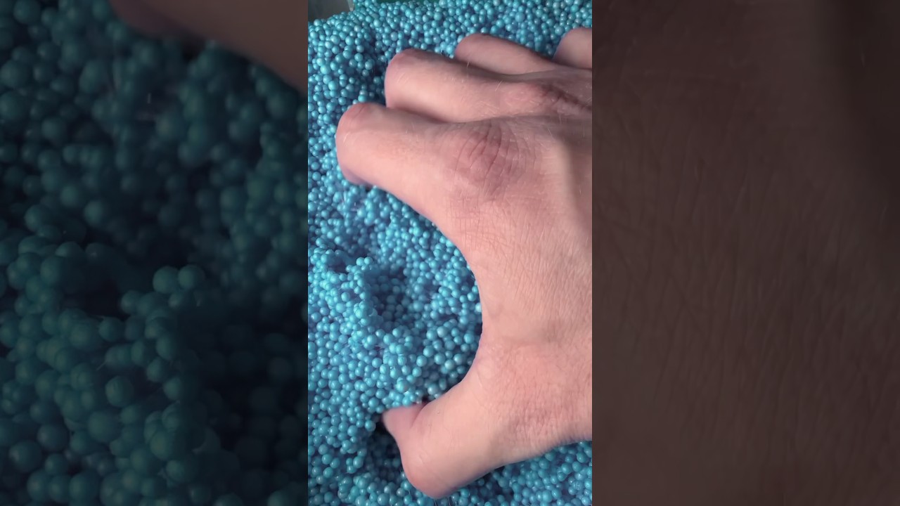 Vacuumed Stress Ball Filled with Sticky Foam Balls