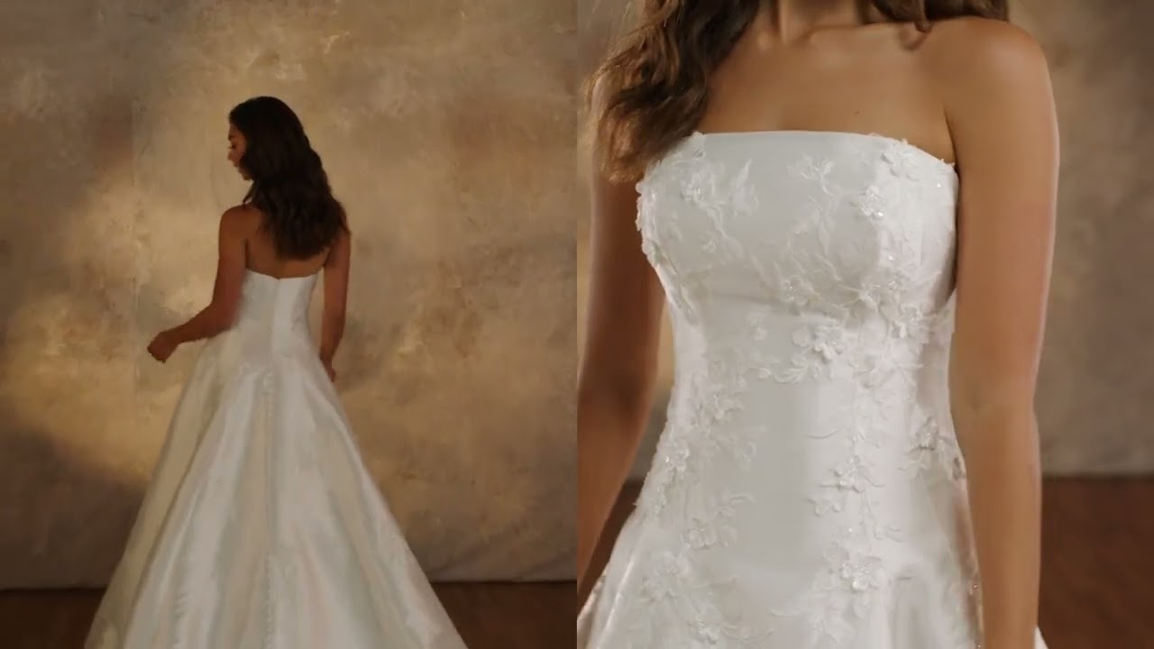 Essense wedding dress D4479 at J. Major's Bridal Boutique in Charlotte NC 